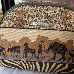 Animal Print Cosmetic Bag